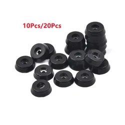 10pcs/20pcs Rubber Pads Tile Floor Protectors Rubber Non-slip Table Chair Furniture Feet Leg Pads