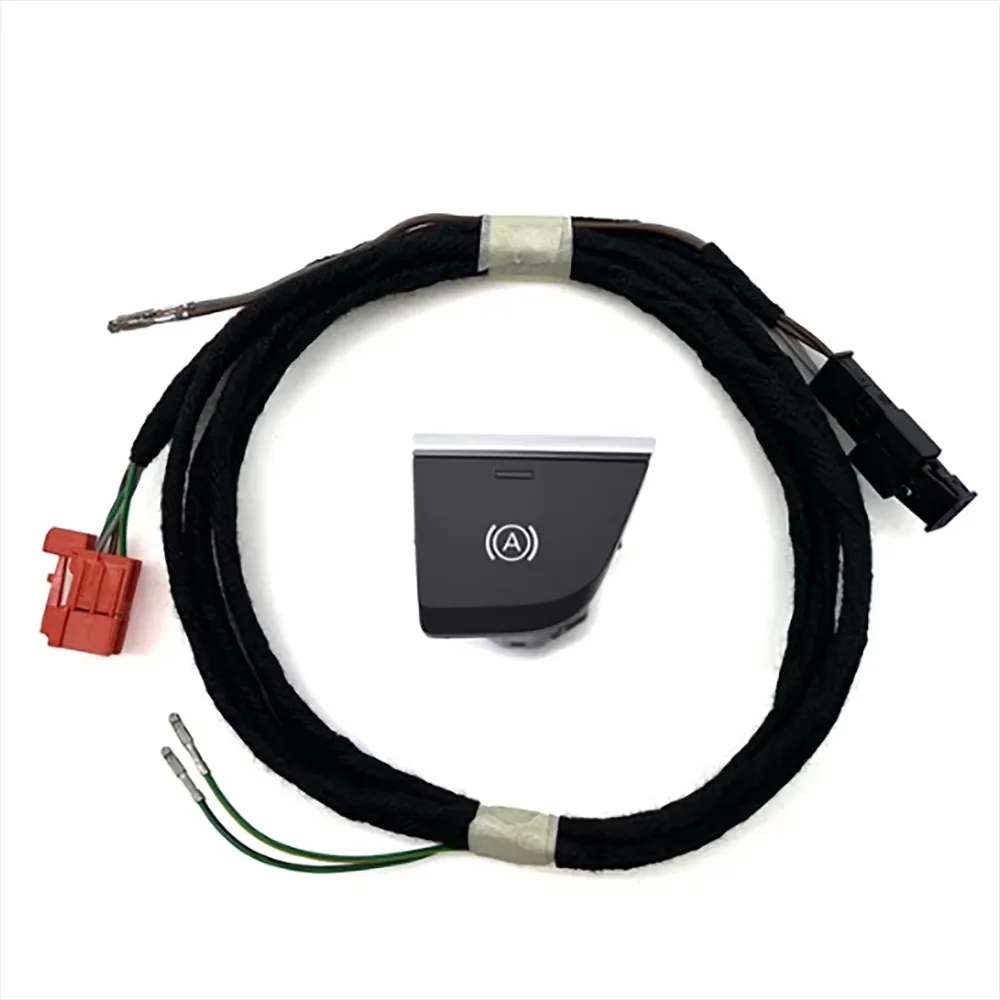 

80B 927 143 A FY White backlight button LHD Hill Hold / Auto Hold Switch Wire HarnessFor Audi Q5 80B927143 80B 927 143