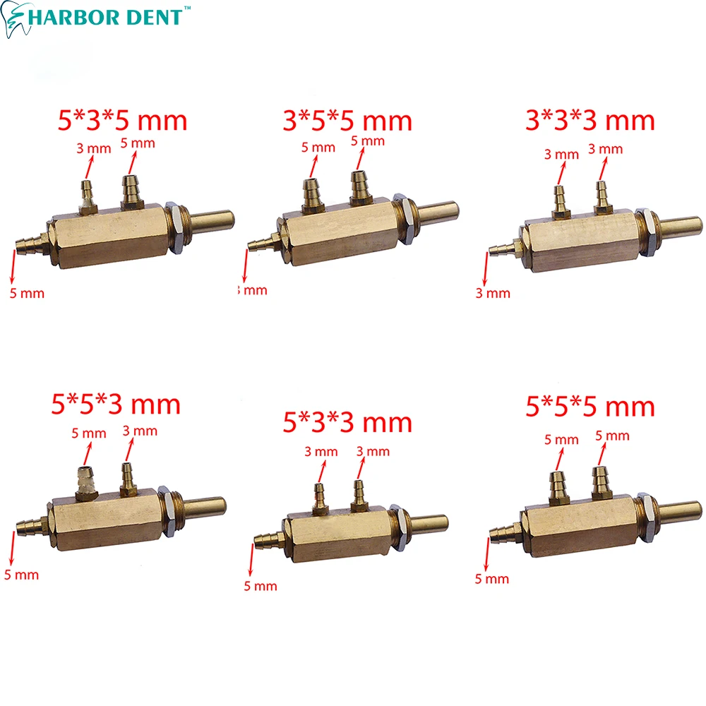 1Pc Dental Chair Accessories Connector Dental Handpiece Conversion Head Dental Light Switch Foot Switch