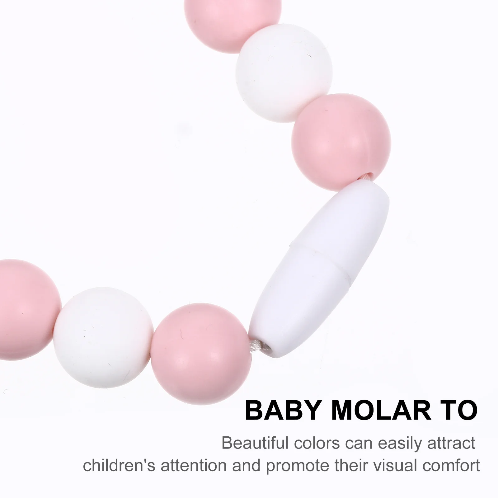 Collana per dentizione con stella in silicone, regolabile, resistente alla masticazione, sollievo molare sensoriale per neonati, neonati, bambini piccoli, regalo per la cura dei neonati