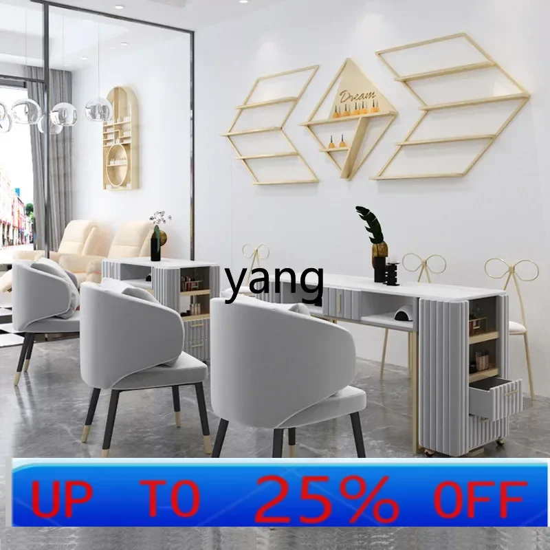 

CX marble simple modern single double manicure table manicure table sofa table chair