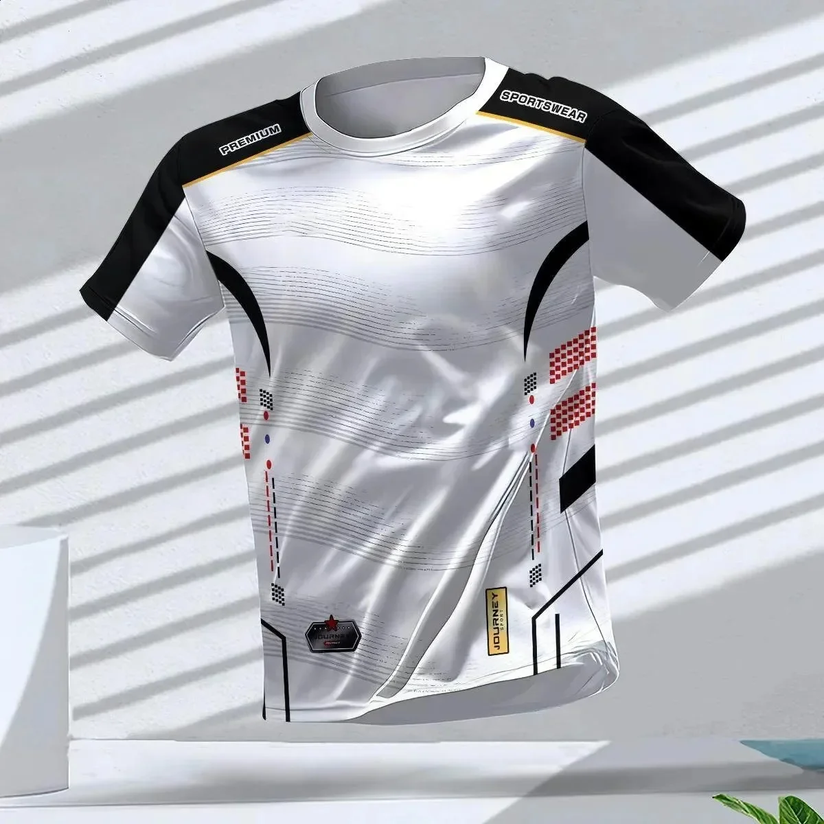 Men's T-shirts Sport Running T-shirt Men Quick-drying Breathable Short Sleeve Round Neck Gym Top Outdoor Workout Men Clothing