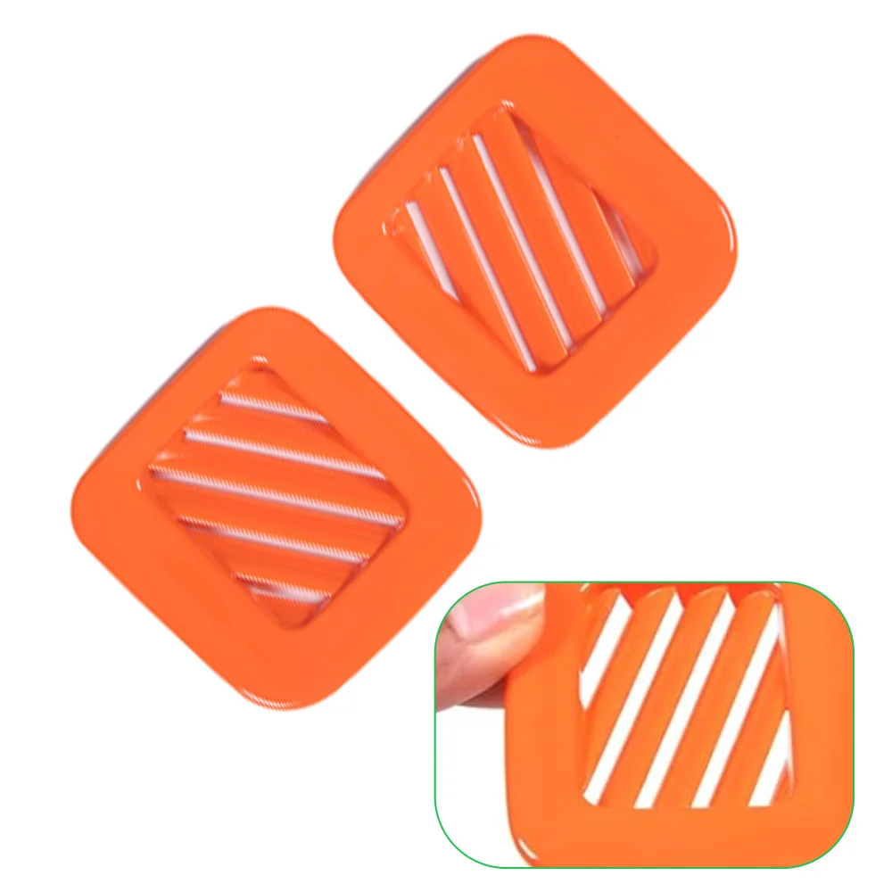 2 قطعة لوحة القيادة تكييف الهواء منفذ الإطار الديكور غطاء الكسوة لفورد مافريك 2022 2023 2024 2025