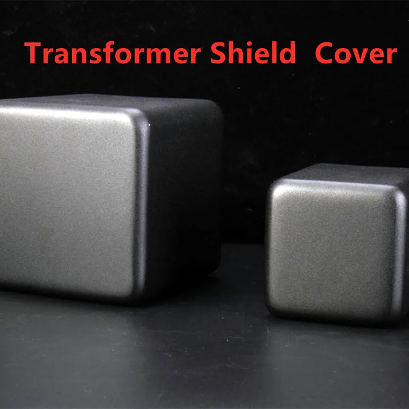 85*85*Height 100MM Transformer Cover Transformer Shield Shell Transformer Accessories Shield Cover with Screws