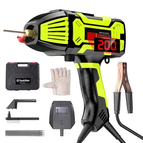 Portable 110V ARC Welder, IGBT Inverter Handheld Stick Welding Machine 20-200Amp