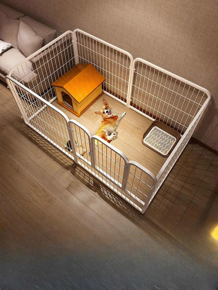 

The product can be customized. Pet pen dog cage Small and medium-sized dog Teddy isolation door guardrail special kennel