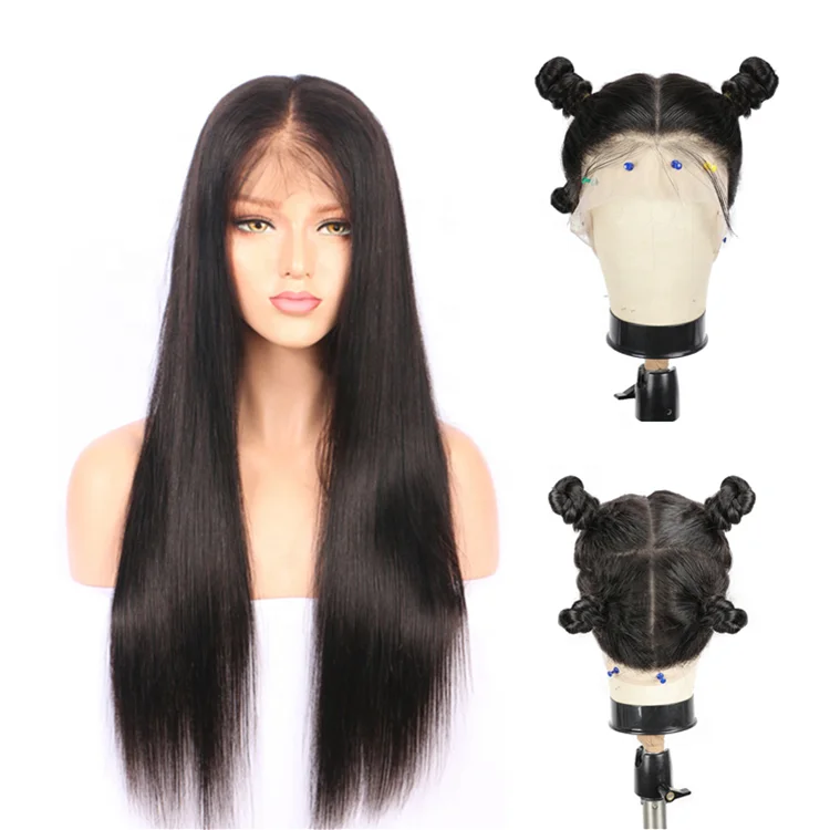 Glueless Full Hd Lace Wig Natural Virgin Human Hair HD Full Lace Wig Vendors 100% Raw Hair Full Lace Human Hair Wig