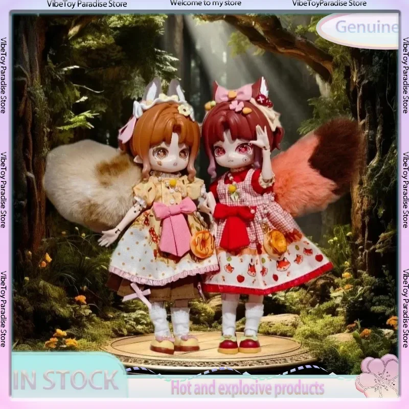 

В наличии: Коллекционная кукла BJD серии Come4free Minty Fantasy Forest, оригинальная, 12-сантиметровая, с подвижными суставами, настольное украшение, подарок на день рождения