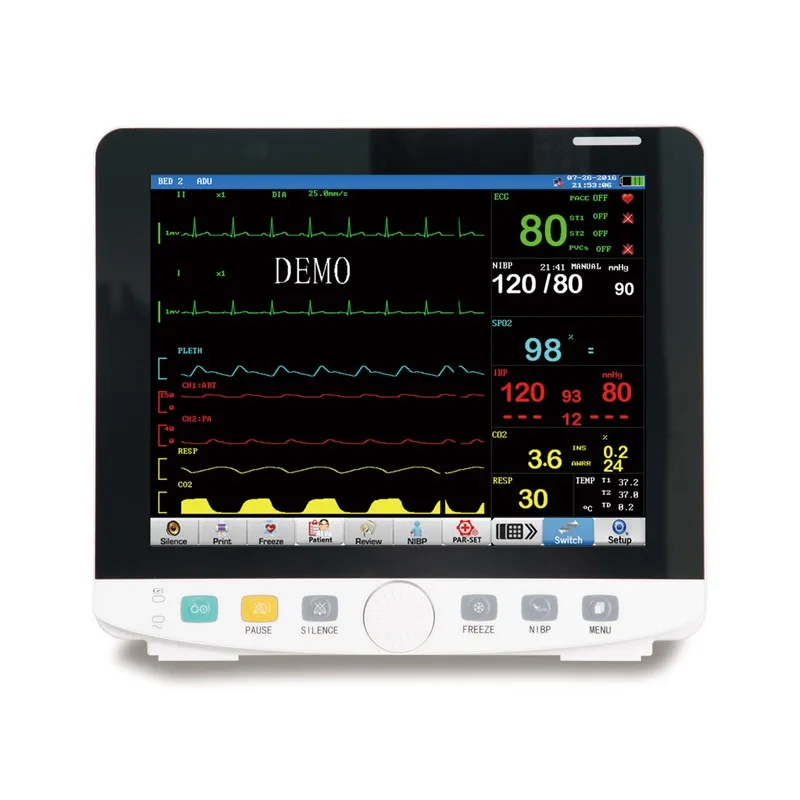 Veterinary Monitoring Machine Animal Pet Patient Veterinary Vital Sign Monitor Meet Different Needs Animal Care and Supplies