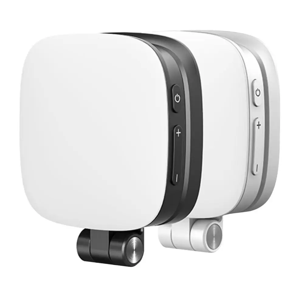 360 °   Luce magnetica per selfie con rotazione 3 colori con specchio per il trucco Luce di riempimento per telefono cellulare Regolazione retrattile Ricaricabile