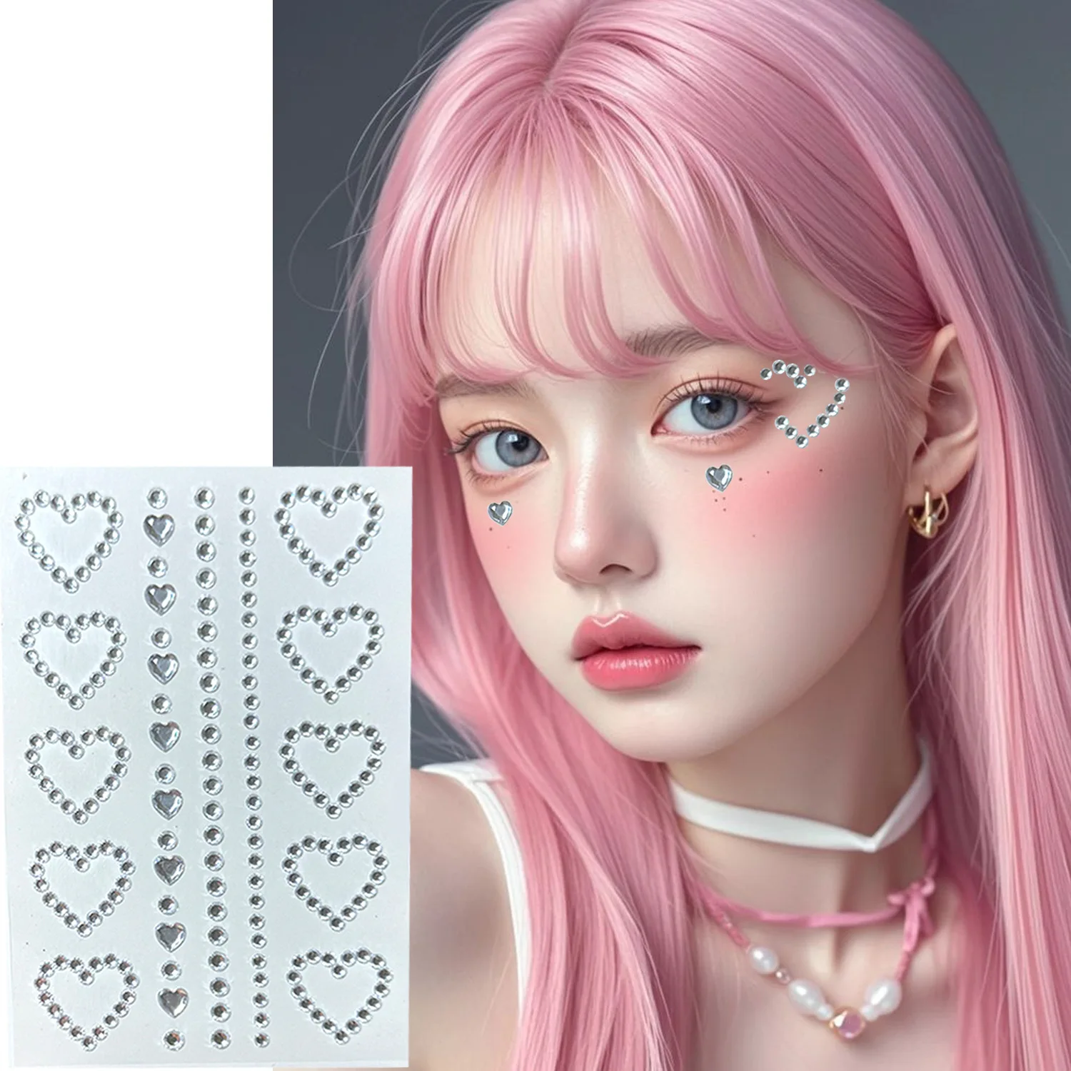 Star Diamond Stickers Acrylic Gem Rhinestone Crystal Self Adhesive Waterproof for Kids DIY Craft Decoration Home Party view 3