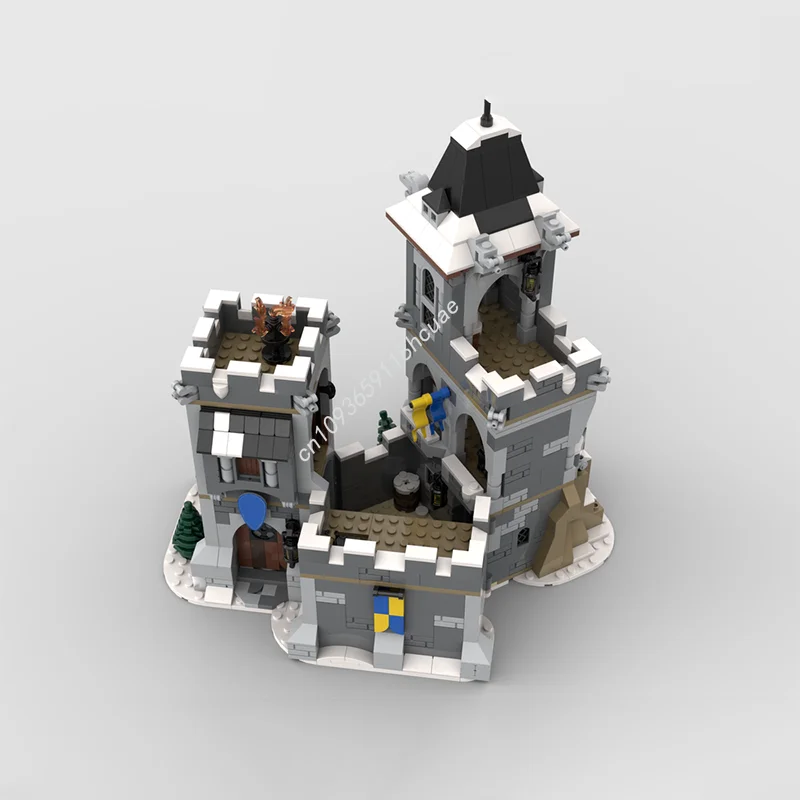 972pcs MOC Dragon S Nest Castleed Model Bouwstenen Speelgoed Bouw Kerstcadeau Monteren Creatief Idee Onderwijs Baksteen
