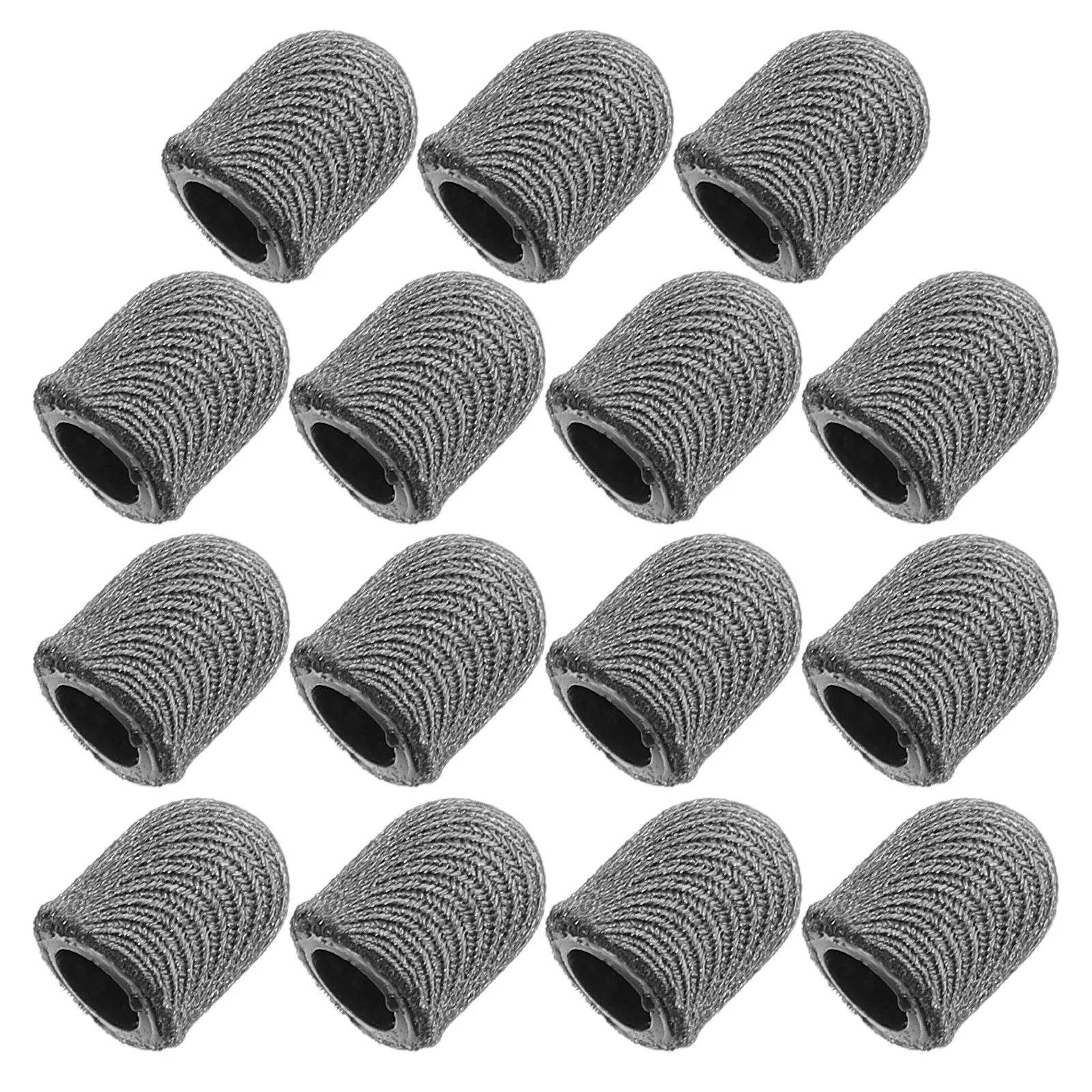 Capacitive Stylus Pen Replacement Mesh Tips 15 Pack 8mm Conductive Fabric Nibs for Touch Screen Devices