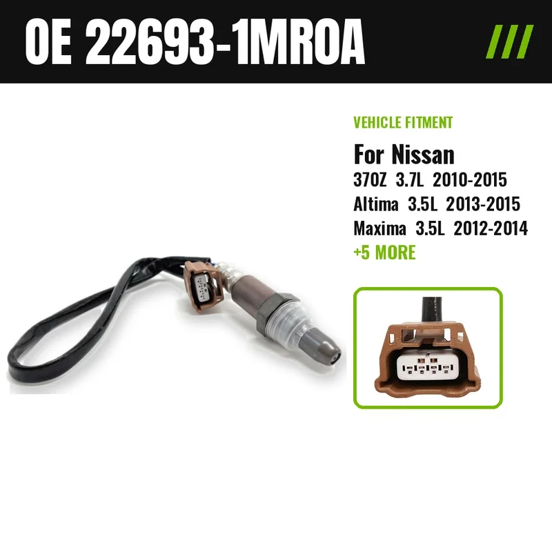 22693-1MR0A Upstream Air Fuel Ratio O2 Oxygen Sensor for Nissan 370Z 3.7L 2010-2015 Altima 3.5L 2013-2015 Maxima 3.5L 2012-2014