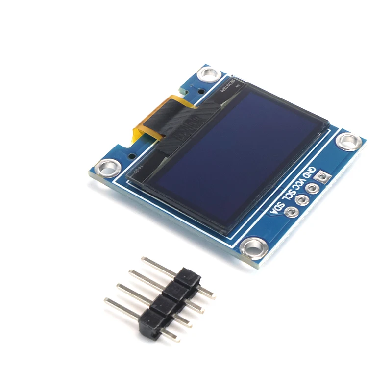 0.96 inch OLED IIC Serial White Display Module 128X64 I2C SSD1306 12864 LCD Screen Board GND VCC SCL SDA 0.96
