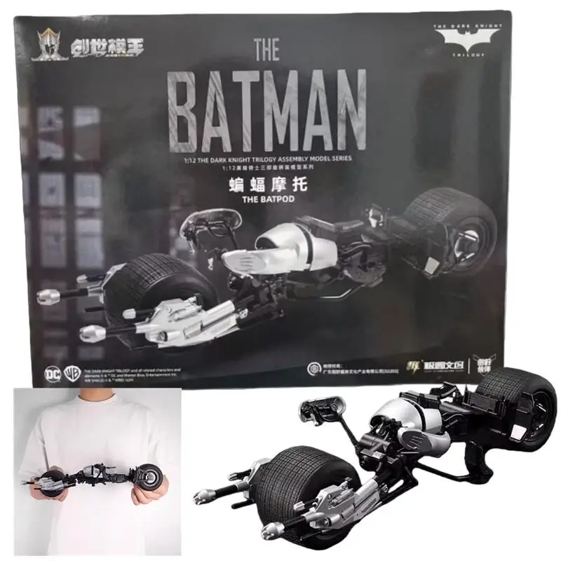 Figura de Acción a Escala 1/12 de Batman, el Caballero Oscuro, de la Liga de la Justicia de DC, MODOKING, BATPOD, Trilogía del Caballero Oscuro, Modelo de Juguete de Bruce Wayne