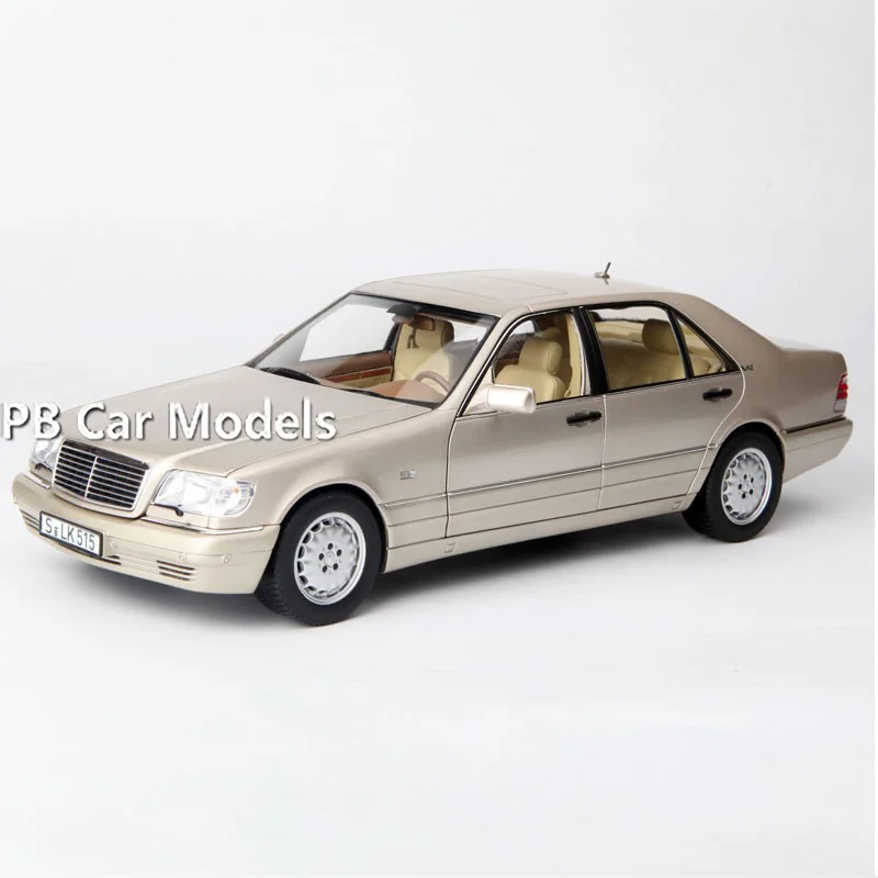 NOREV 1:18 S600 w140 1997 Alloy Full Open Car Model Gift