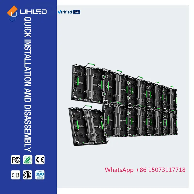 داخلي في الهواء الطلق شاشة عرض Led كامل اللون P3.91mm Led لوحة الحائط الفيديو 500*500 مللي متر الكنيسة Led لوحة الحائط الفيديو #1