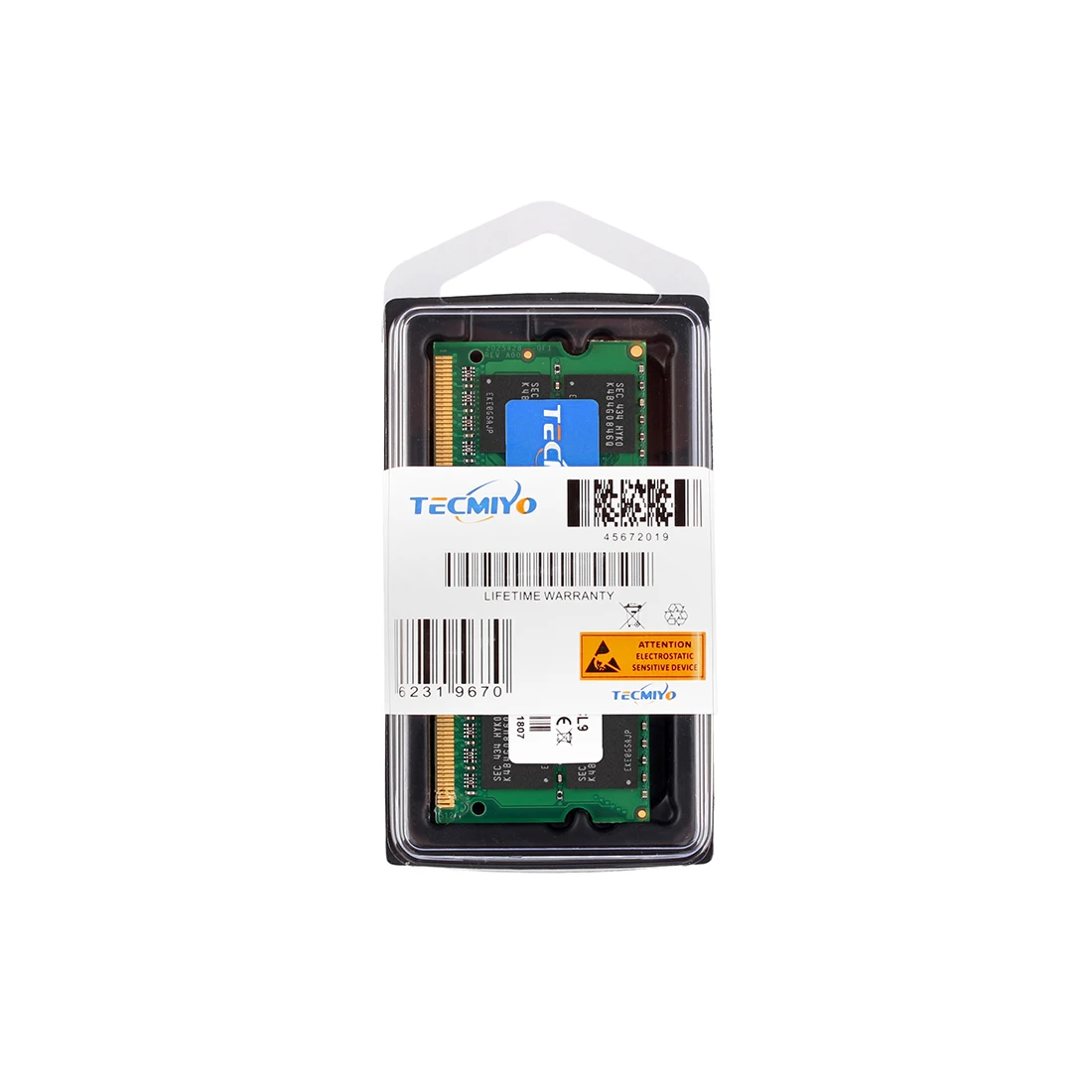 TECMIYO Laptop Memory RAM DDR3 DDR3L 4GB 8GB 1600MHz 1333MHz 1066MHz 1.35V/1.5V PC3/PC3L-12800S PC3-10600S PC3-8500S -1PC Green image 6