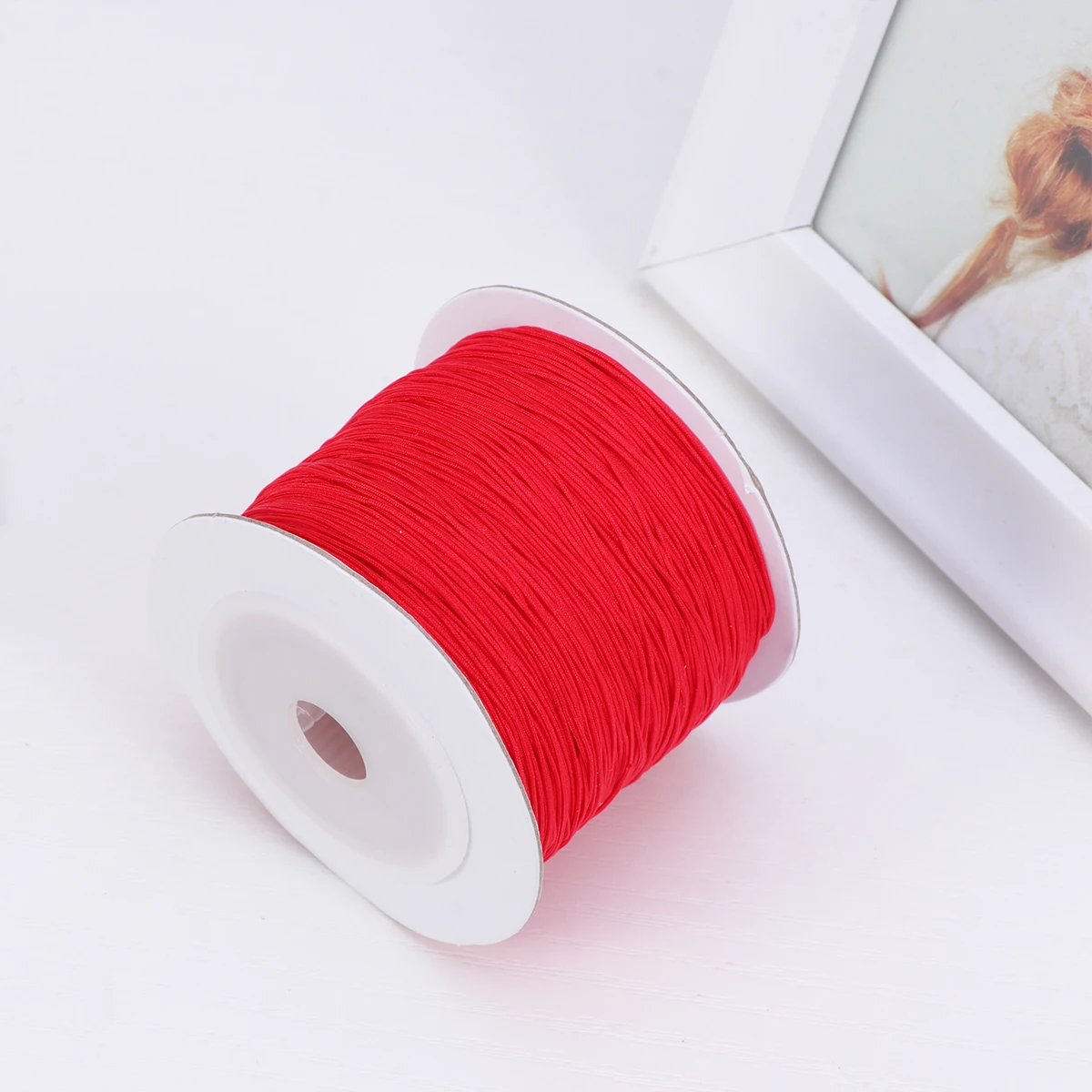 1 Roll Multi-Color Hand-Woven Braided Rope For Jewelry Making Diy Crafts String Beading Leatherwork Necklace Cord Material