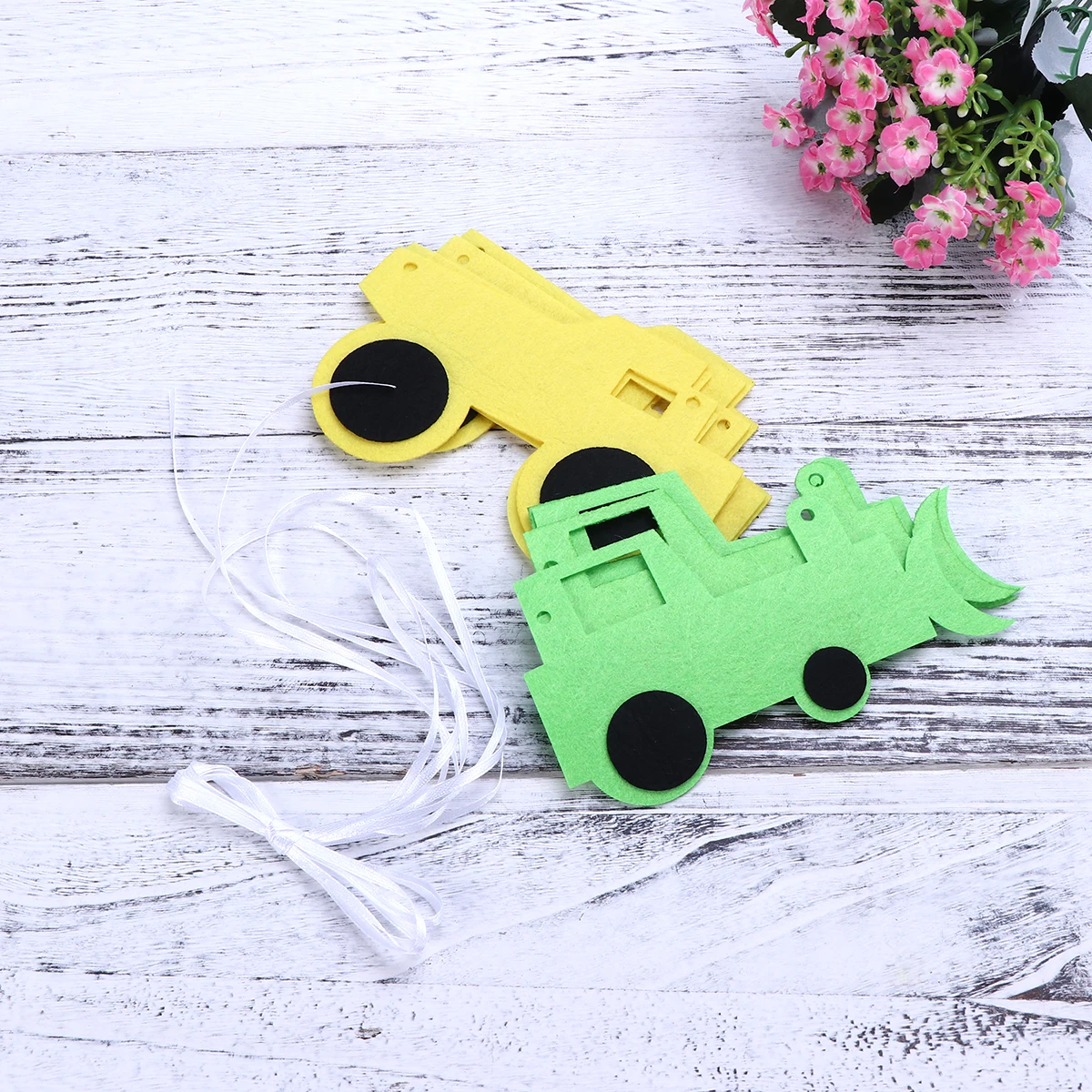 

3 Meters Trucks Vehicles Bunting Banner Tear Resistant Garland Decoration Hanging For Bedroom Room Decor