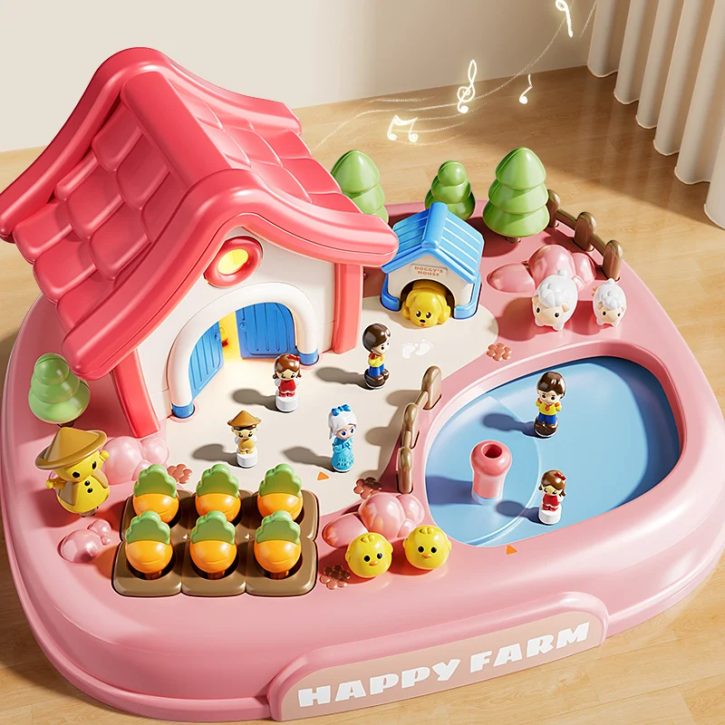 

Magnetic Fun Farm & Princess Castle Pretend Play Set, Party & Festival Gift