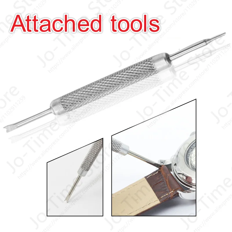 360pcs/Set Watch Accessories Watchband Stainless Steel Metal Spring Bars 8mm - 25mm Strap Belt Repair Watch Spring Bar Tool