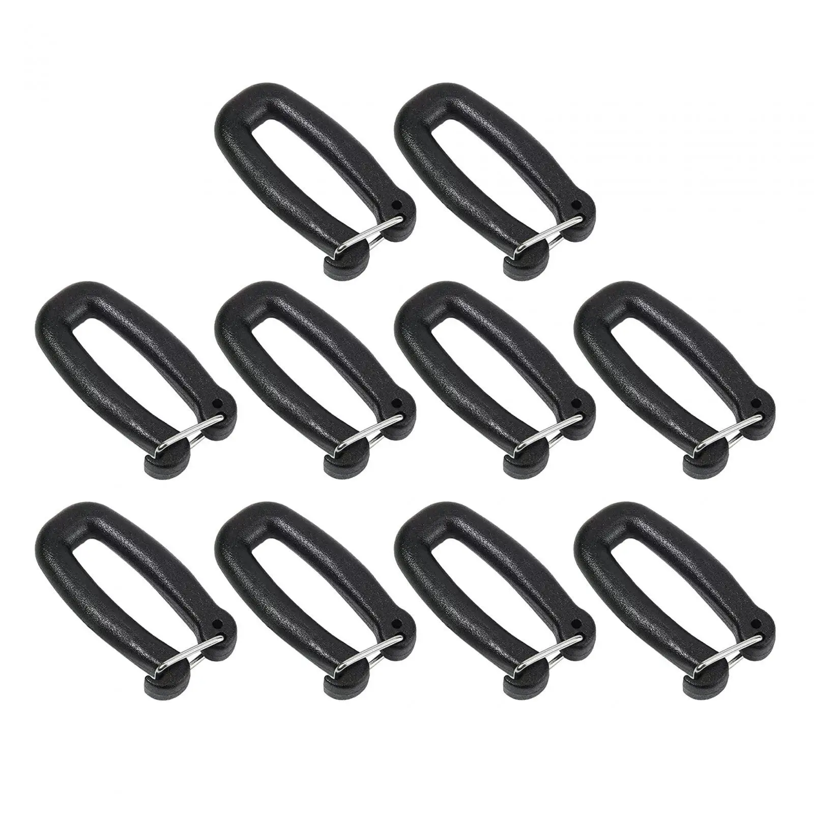 10x webbing hooks webbing key chain hook clip webbing connecting clips webbing
