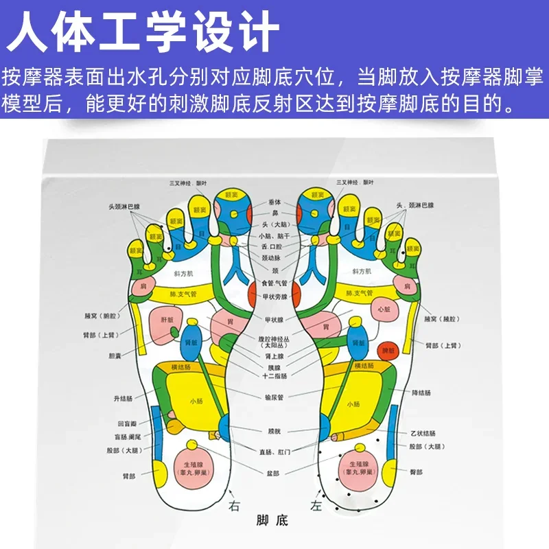 304 aço inoxidável Praça Spa Foot Pad
