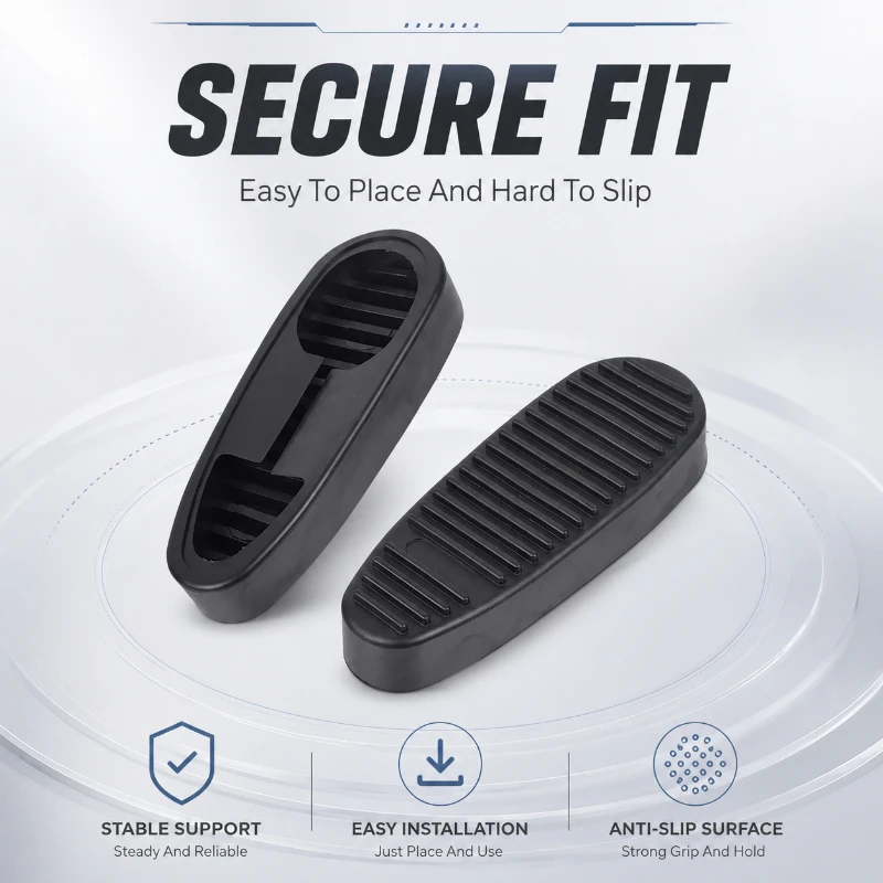 Shock Absorbing Soft Rubber Pad Strip Pattern Surface Raised Buffer Hobby DIY Spare Components