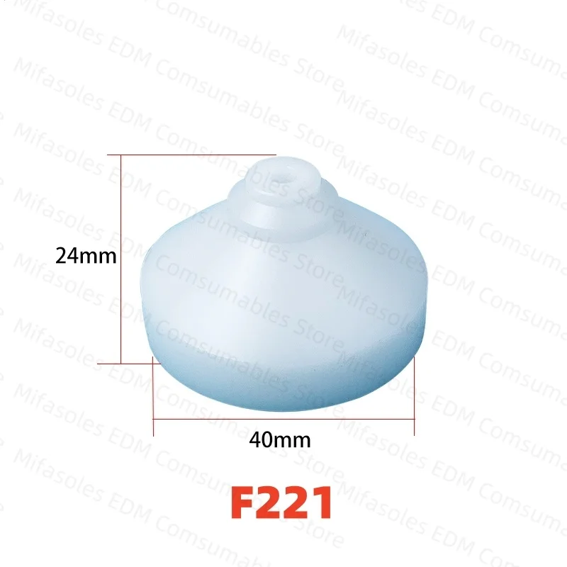 2PCS EDM F220 F221 Upper Lower Water Nozzle Ø4/6/8/12mm Flushing Nozzle A290-8130-X752 A290-8130-X783 For Fanuc Wire Cut Machine