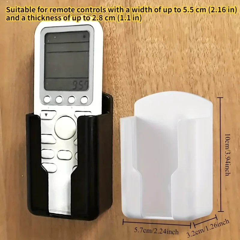 Remote Control Storage Box Punching-free Wall-mounted Buckle Paste Multifunctional TV Air Conditioning Storage Box
