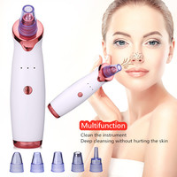 Electric Facial Blackhead Remover Vacuum Pore Cleaner Acne Cleanser Black Spots Removal Face Nose Deep Cleaning Tools Dropship