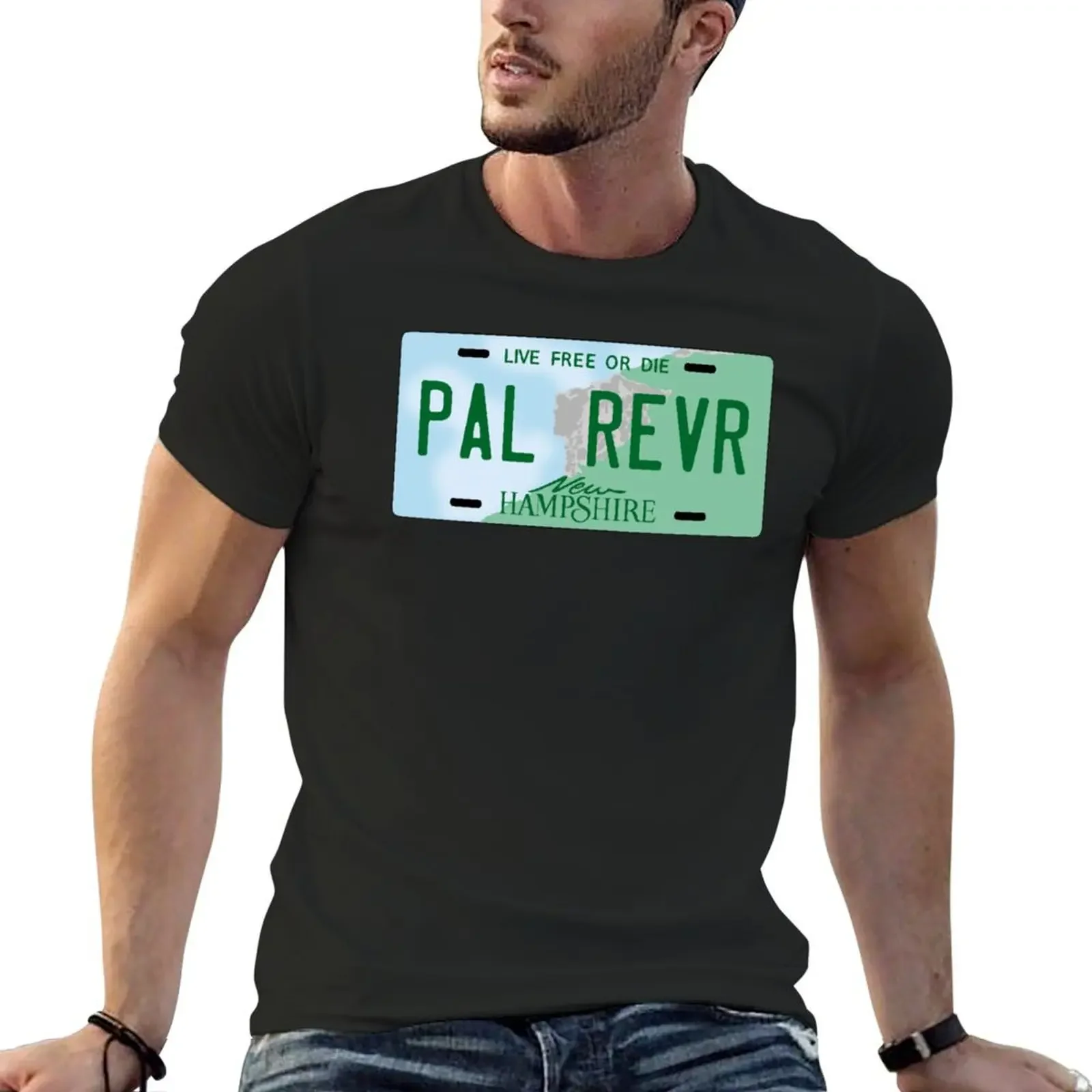 Paul Revere T-Shirt street wear plain mens graphic t-shirts hip hop