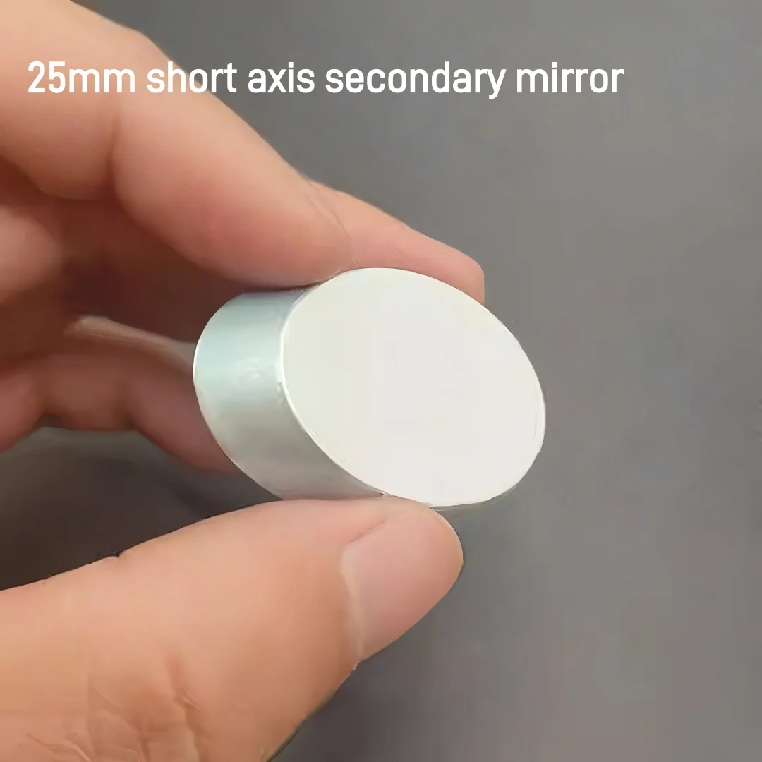 20 25 30 35 40 42 56mm Short Axis Sub Lens Elliptical Diagonal Oblique Lenses DIY Newtonian Reflector Astronomical Telescope