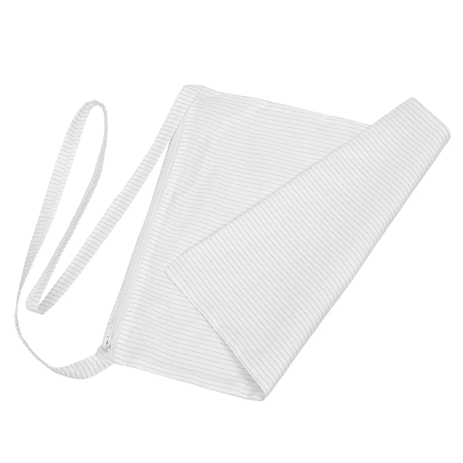 

Waterproof Anti-Static Cleanroom Storage Bag Shoulder Strap Garments Reusable Electrostatic Protection Pouch Cleanroom Apparel