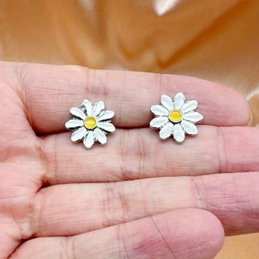 Pendientes de girasol bohemios para mujer, accesorios de joyería personalizados, regalo de aniversario de fiesta de cumpleaños