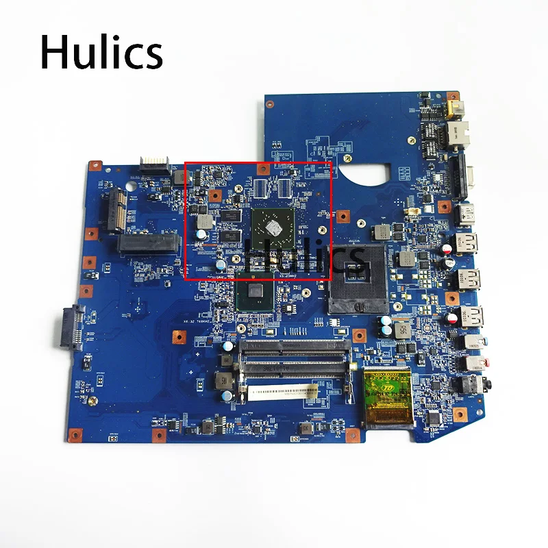 

Hulics Used Laptop Motherboard For Acer Aspire 7740 7740G HD5470 MBPNX01001 JV70-CP MB 48.4GC01.011 Main Board