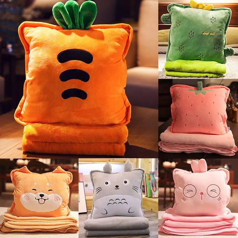 

Cartoon Cute Office Nap Pillow God Multi functional Warm Hands Cover Sleep Pillow Cushion