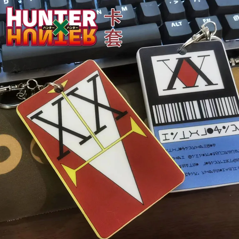 Anime HUNTER × HUNTER License Card Keychain Killua Zoldyck HUNTER LICENSE Card Set Bus Access Card Set