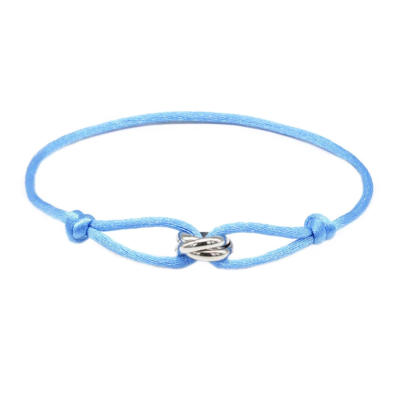 Simple Retro Lucky Woven Rope Bracelet For Women Men Temperament Trendy Luxury Circles Bangles Jewelry Accessories Gifts