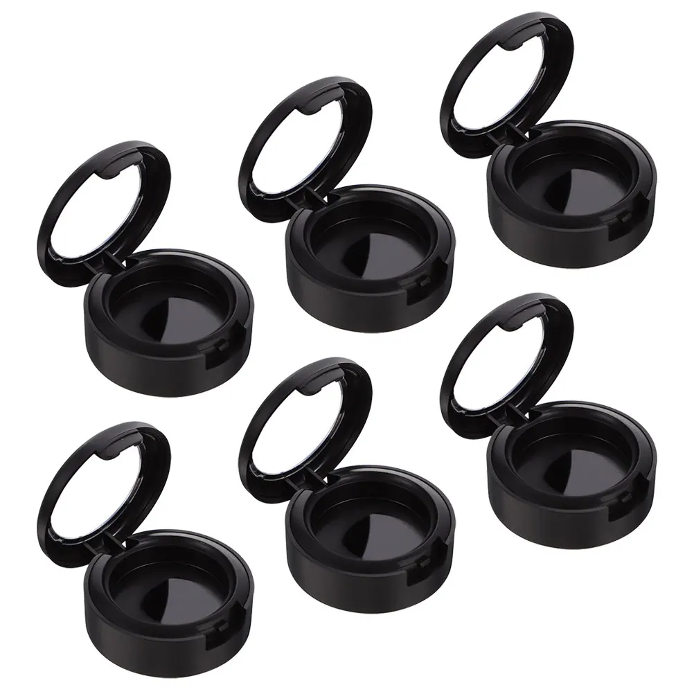 6pcs Eyeshadow 26mm Empty Palette Cosmetics Containers Travel Eyeshadow Case Size Refillable Case Storage
