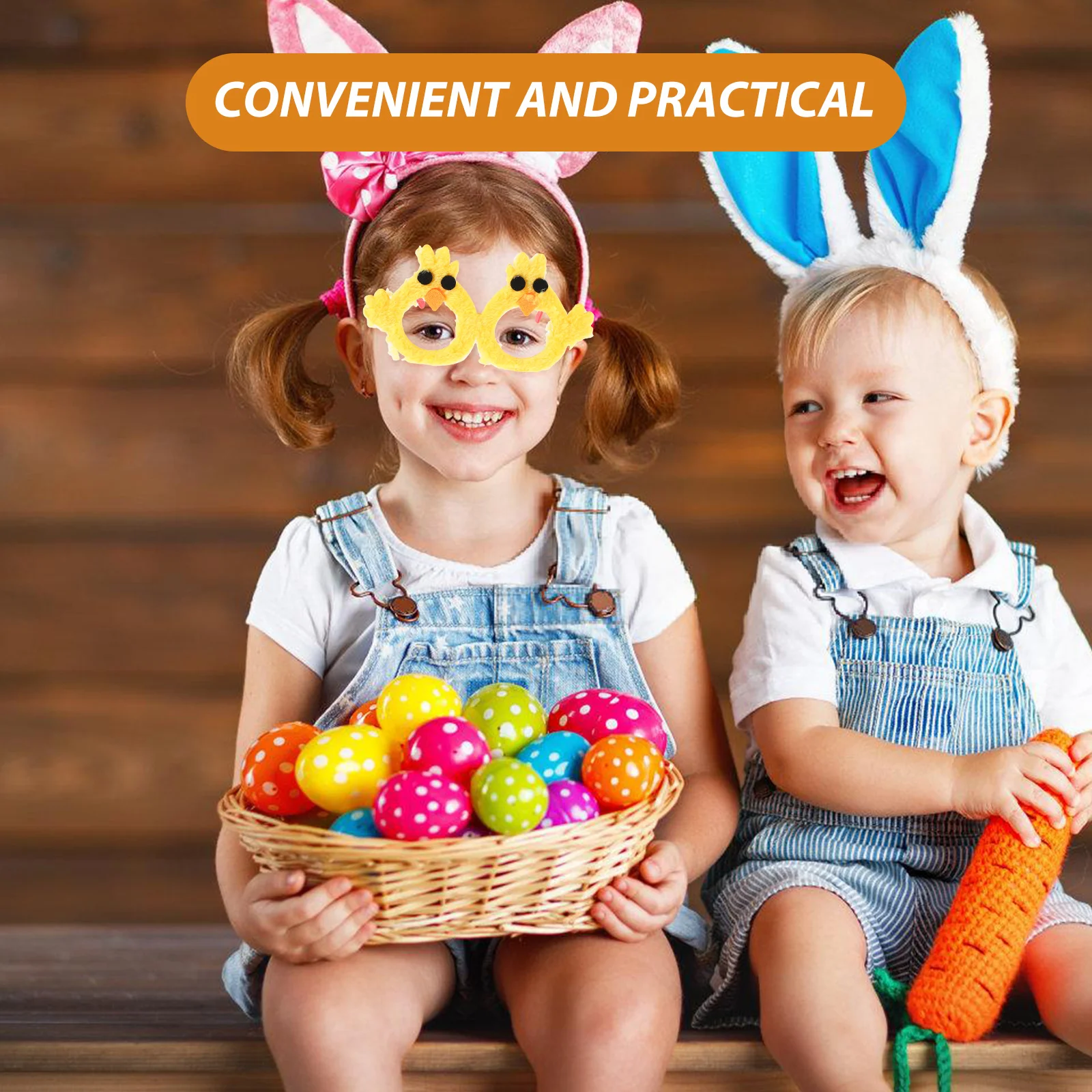 Ostern Küken Gläser Huhn Party Gefälligkeiten Brillen Kinder Wiederverwendbare Sonnenbrillen Kunststoff Spaß Requisiten Kinder