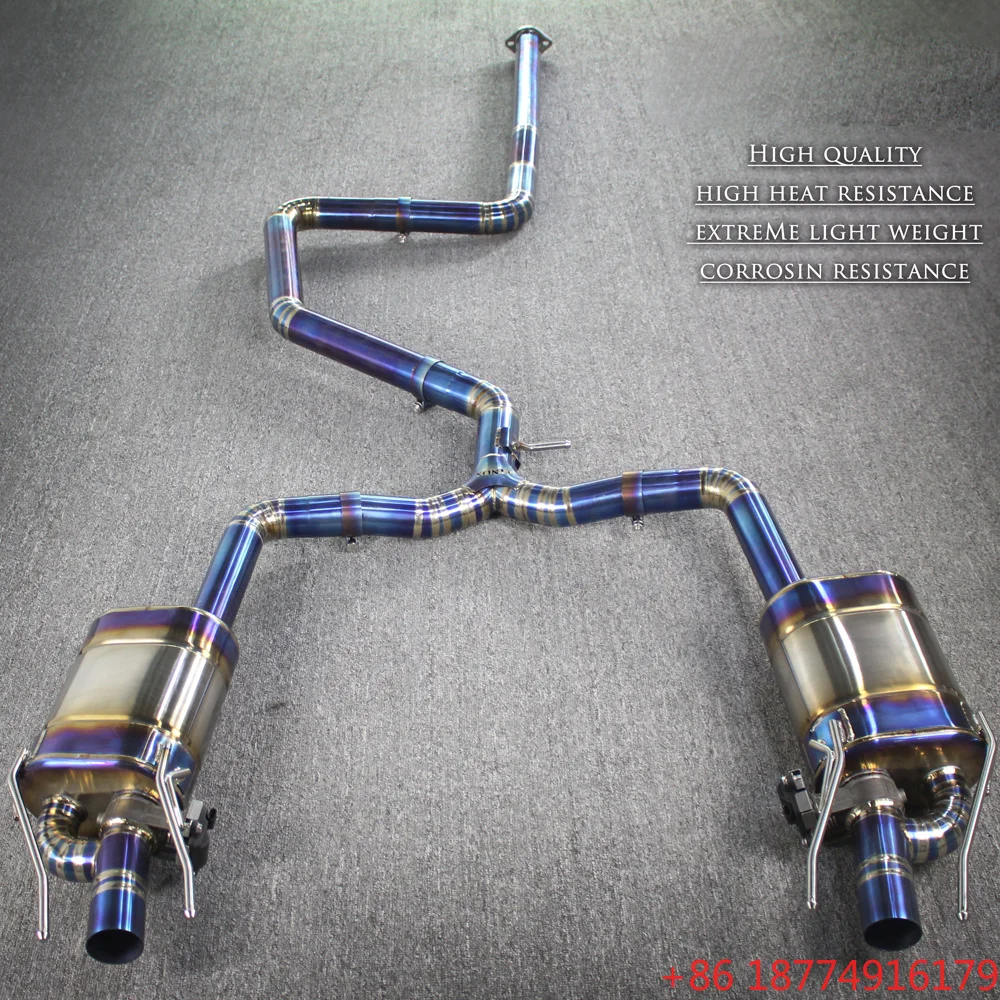 

OEM MM Factory Catback Exhaust Pipes for Buick LaCrosse/Century/Regal 3.8L V6 5.3L V8 Titanium Muffler Valve System Mirror