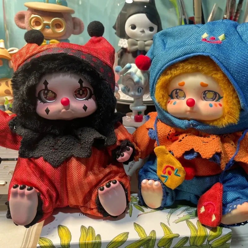 Blind Box TimeShare Cino Dreamland Circus Plush Mystery Box Toys Lovely Action Anime Figure Kawaii Model Designer Doll Gifts Toy