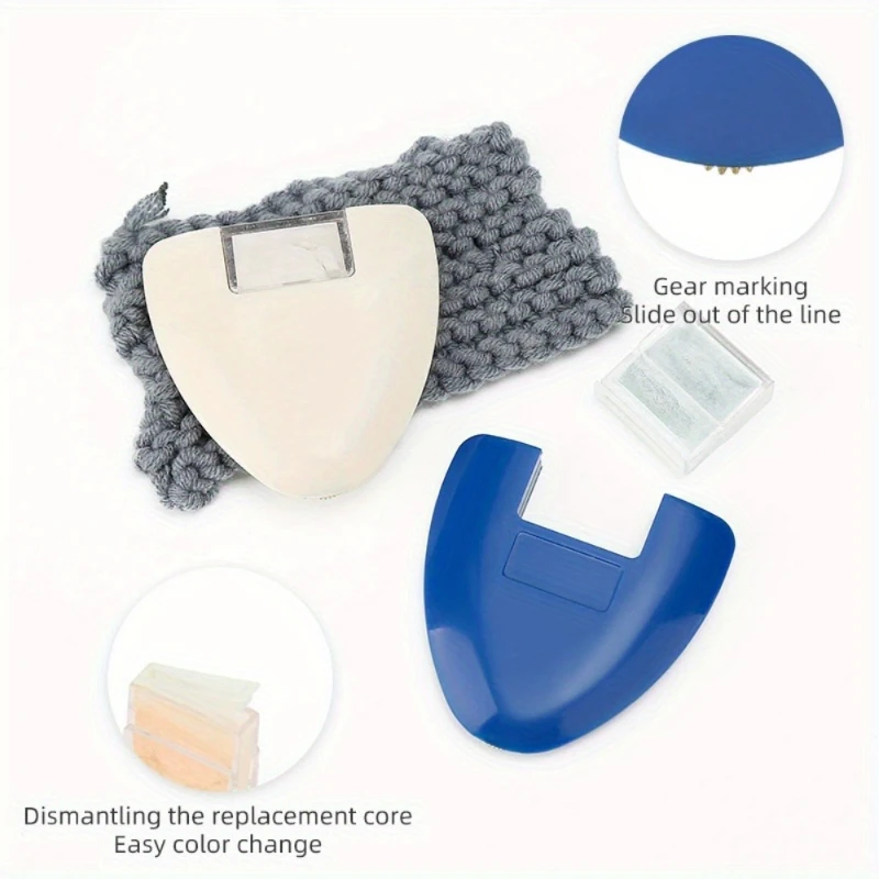 1Pc Sewing Tailor's Chalk Wheel Fabric Marker Multipurpose Clothes Marking Tool for Tailors - Image 6