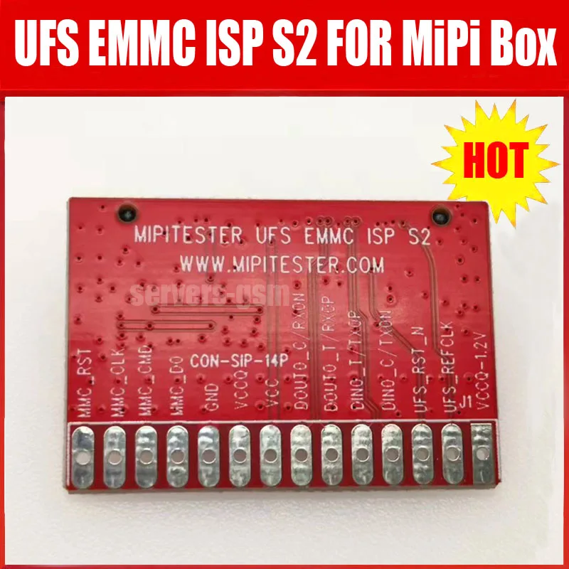 Original New ICFRIEND MOORC MIPITESTER UFS EMMC ISP S2 FOR MiPi Box