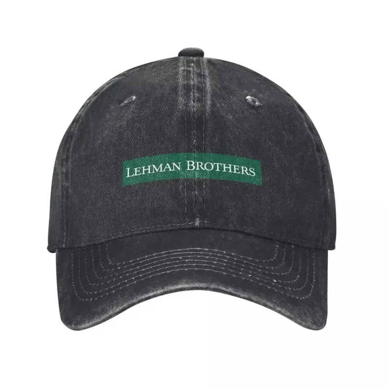 Lehman Brothers Risk Management Dept Baseball Cap y2k Retro Unisex Teens Hip Hop Dad Hats Design Hunting Camping Baseball Caps