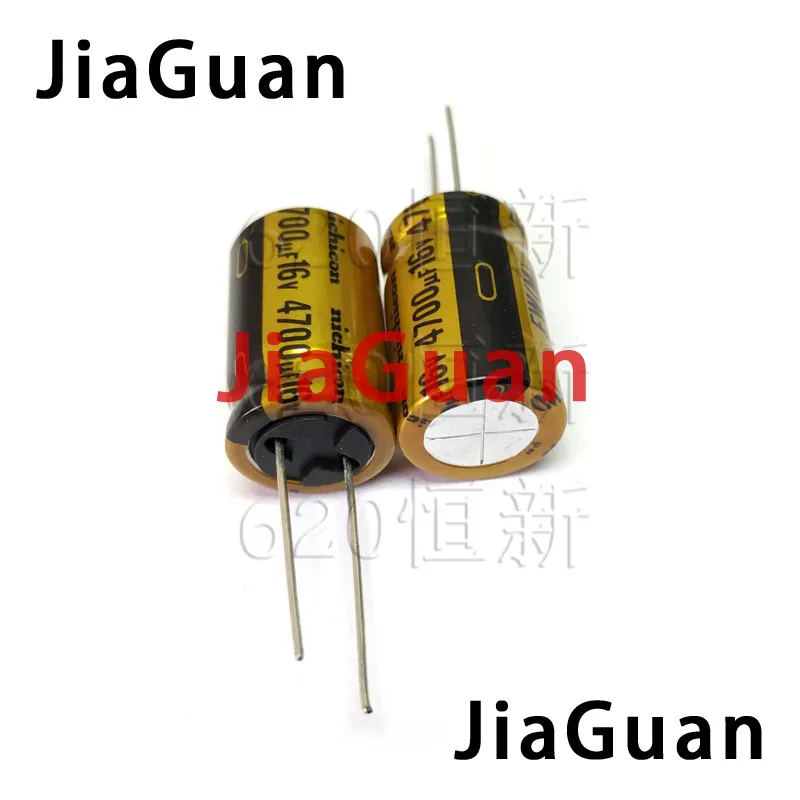 

10pcs NEW NICHICON FW 4700UF 16V 16X25MM audio Electrolytic Capacitor 16V4700UF filter amplifier 16v 4700uf