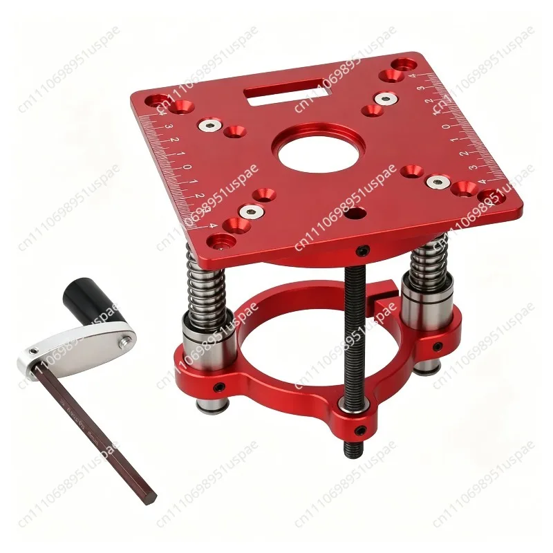 Woodworking Trimmer DIY Modification Router Table Insert Plate Multifunctional Aluminum Alloy Inverted Board Workbench